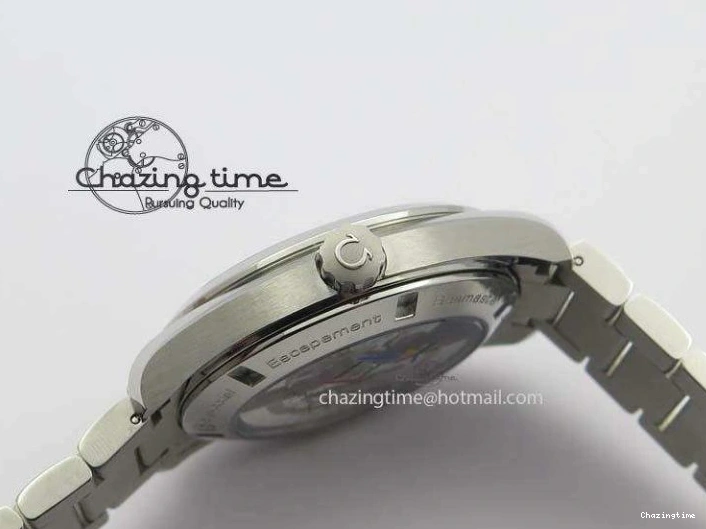 0313 Versatile Aqua Terra ‘PyeongChang 2018’ JHF Best Edition Black Dial On SS Bracelet A 8204